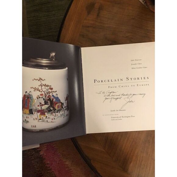 Porcelain Stories from China to Europe HC/DJ Seattle Arts Museum Signed - Picture 15 of 16